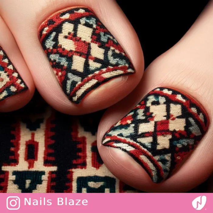 Qashqai Nails | Persian | Tribal - NB319